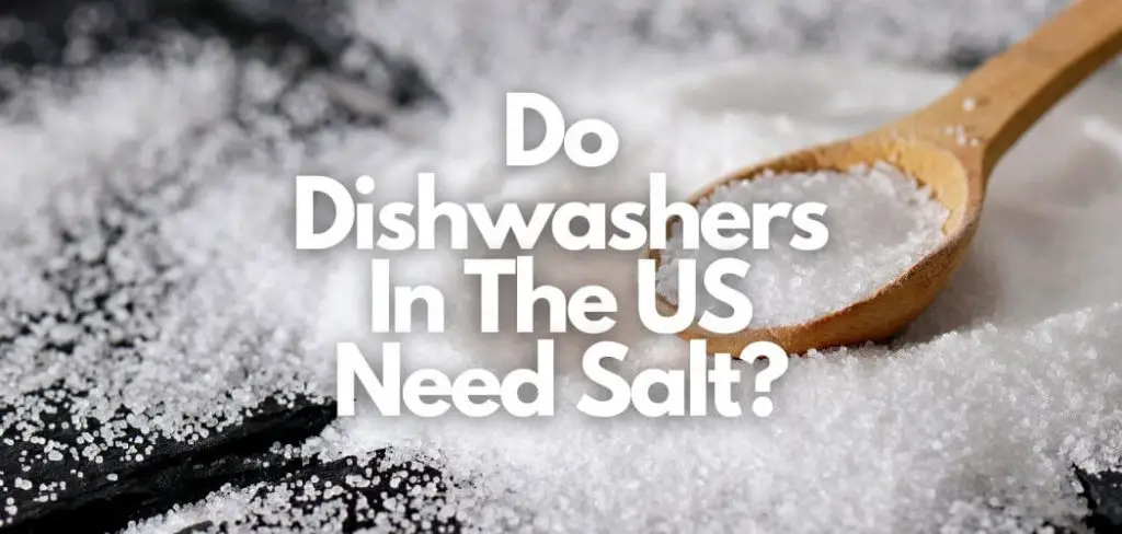 Do Dishwashers In The US Need Salt