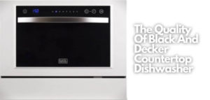 black and decker countertop dishwasher reviews